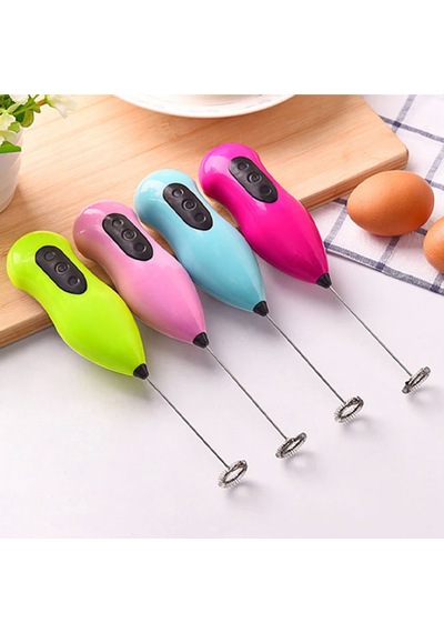 2 Adet Pilli Mixer Kahve Süt Köpürtücü Karıştırıcı Yumurta Çırpıcı El Mikseri Telli Blender Metal Diğer