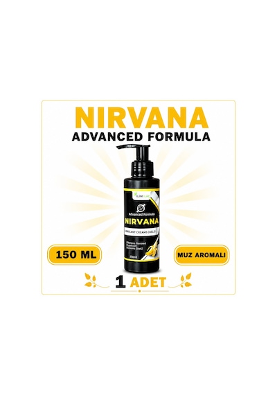 Nirvana Muz Aromalı Kayganlaştırıcı Jel 3 x 450 ML