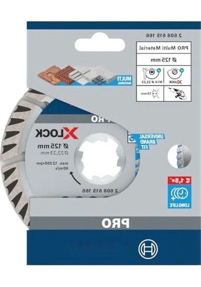 Evrensel Elmas Kesme Diski, 12,5 Cm, X-lock