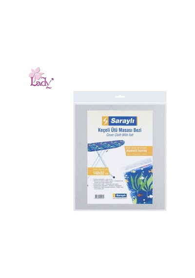 Saraylı Lady 140x52 Cm Ütü Masası Kılıfı Çok Renkli