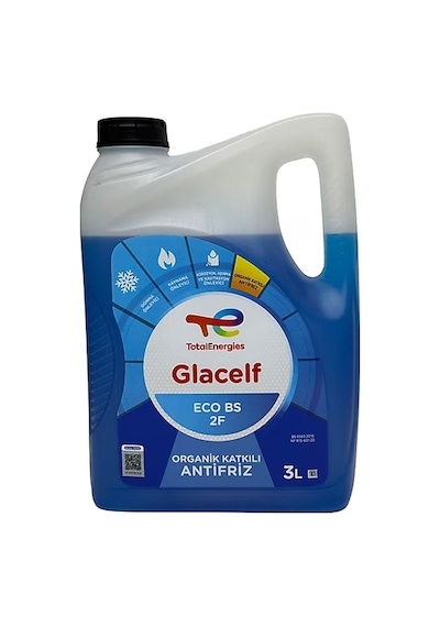 Total Glacelf Eco Bs Organik Mavi Antifriz 3 Litre