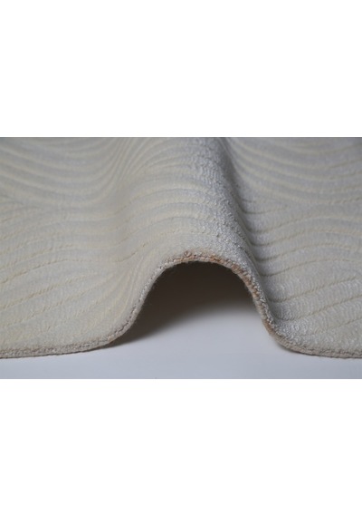 Çam Halı Emboss Jr 10 White Modern Desen Yeni Zellanda Yünü Ve Vi 130X190 Beyaz