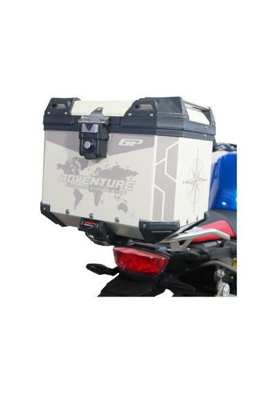 Gp Kompozit Dsn02 Universal 37 Lt Desenli Alüminyum Motosiklet Çantası Diğer