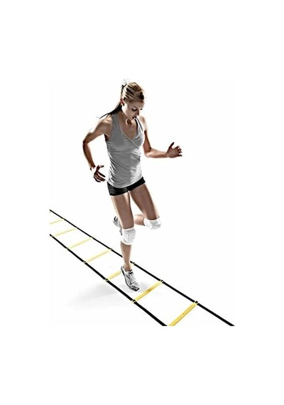 Sklz Saq-sl01-02 Çeviklik Antrenmanı, Hızlı Merdiven, Sarı/siyah Çok Renkli