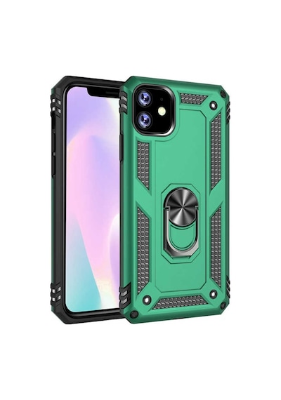 Apple Uyumlu iPhone 11 Kilif Zirhli Standli Miknatisli Tank Kapak 392957249