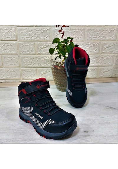 Lumberjack Fuller Hı Siyah Waterproof Softshell Çocuk Bot 001