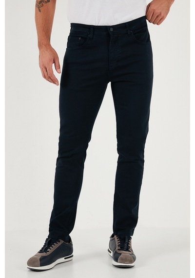 Buratti Streç Pamuklu Regular Fit Normal Bel Düz Paça Erkek Pantolon 674002 Lacivert Buratti Streç Pamuklu Regular Fit Normal Bel Düz Paça Erkek Pantolon 674002 Lacivert