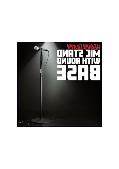 Yuvarlak Ayaklı Mikrofon Standı, 25 Cm Yükseklik