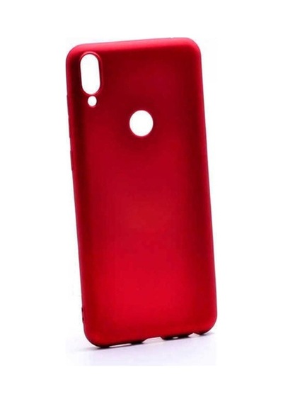 Asus Zenfone Max Pro Zb602kl Kılıf Zore Premier Silikon Kapak Kırmızı