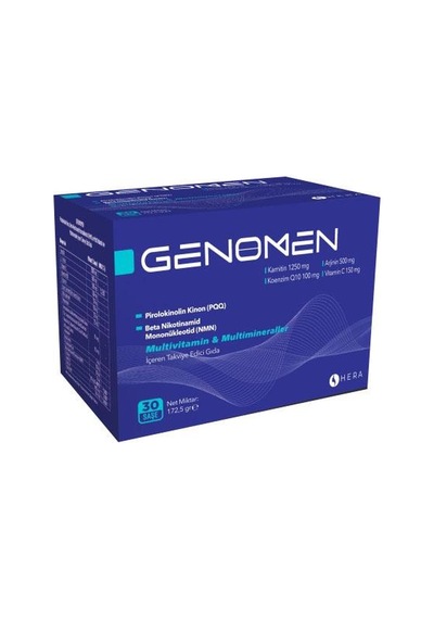 Genomen Multivitamin ve Mineral İçeren Takviye Edici Gıda 30 Saşe