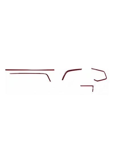 Honda Civic Fc5 Fk7 2016-2021 İçin 10. Nesil Panel Kırmızı Detay