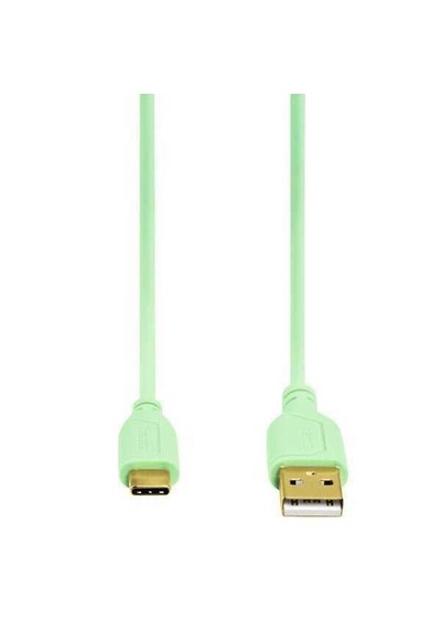Hama Usb-c - Usb-a Kablo, ''flexi'', 0.75m, Yeşil -