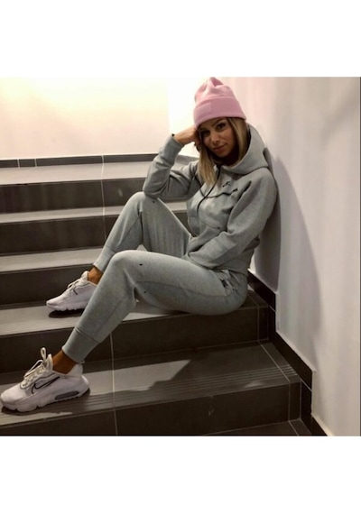 Sportswear Tech Fleece Essential Hr Pant Kadın Eşofman Altı-cw4292-063 Dark Grey Heather / Siyah Sportswear Tech Fleece Essential Hr Pant Kadın Eşofman Altı-cw4292-063 Dark Grey Heather / Siyah