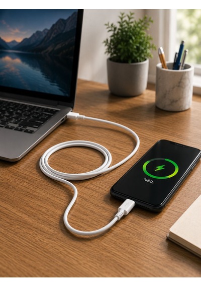 Usb-a To Type-c Şarj Kablosu 2 Metre Uzun Kablo - Lisinya Standart