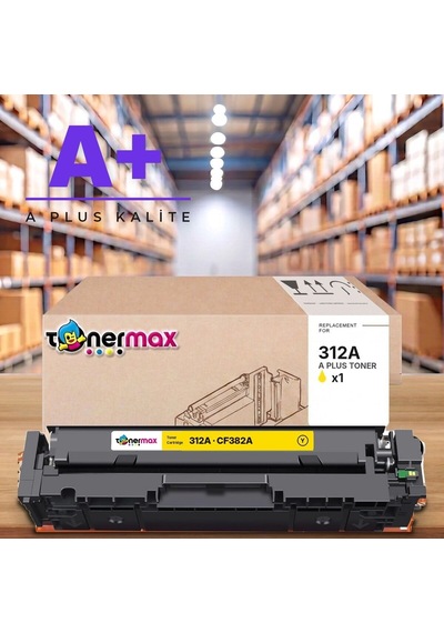 Hp 312a Cf382a Sarı Uyumlu Toner A Plus / Color Laserjet Pro Mfp M476dn / M476dw / M476nw