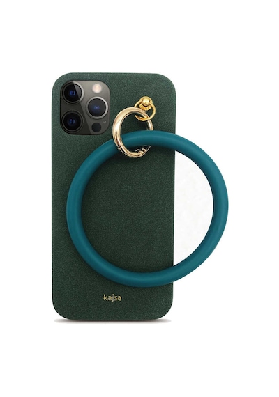 Kajsa Apple Uyumlu iPhone 12 Pro Max Kılıf Kajsa Splendid Serisi Morandi Ring Kapak ZORE-218987