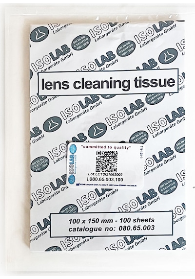 ISOLAB Lens Sileceği 100x150 mm 100 adet