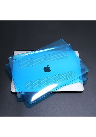 Apple Uyumlu MacBook Air M2-m3 Kılıf 13.6 İnç A2681 A3113 İle Parmakizi Bırakmaz Parlak Kristal 001