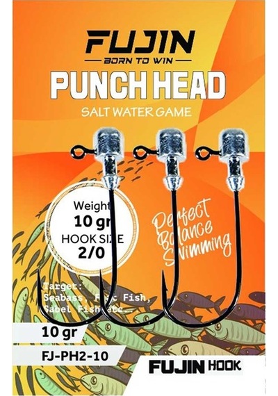 Fujin Punch Head  2/0 10Gr Jighead 8682118508788