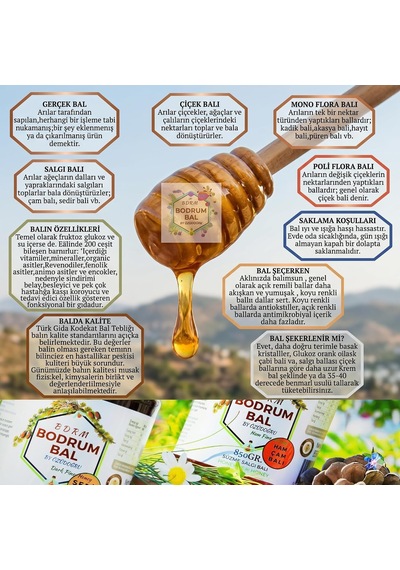 Bodrum Bal Lavanta Balı 460g,%100 Saf, Ham, Filtre Edilmemiş, Güvenli, Doğal, Apiterapik, Cam Kavanoz