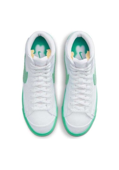 Nike Blazer Mid 77 Spring Green Kadın Sneaker Ayakkabı Beyaz