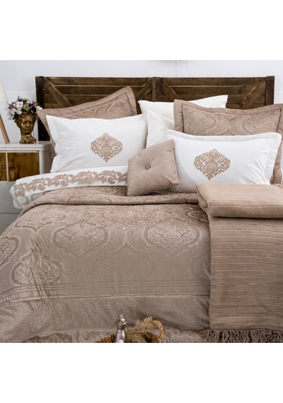 Schafer Home Anna Çeyiz Set 11 Parça-cappuccino Kahverengi