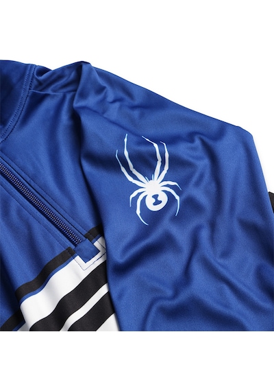Spyder Web 12 Zip Erkek Çocuk Mavi İçlik Üst Z4