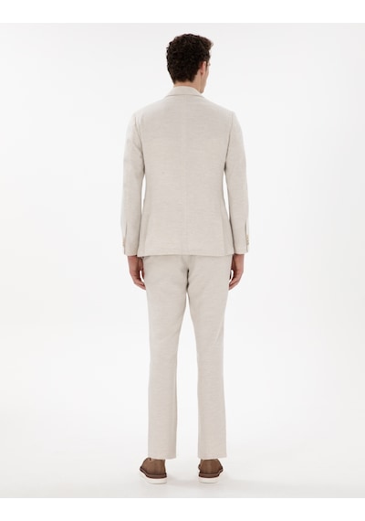 Pierre Cardin Erkek Ekru Takım Elbise 50304275-vr019 Ekru