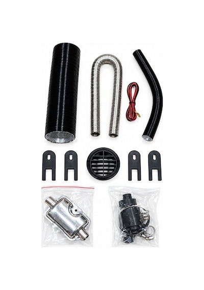 12v-24v-220v Komple Çanta Tipi Dizel Kabin Isıtıcı 5 Kw D4 Kumandalı Bluetothlu Webasto Unıversal