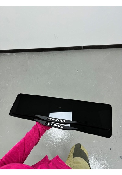 Amg Plakalık Siyah Parlak Pleksi