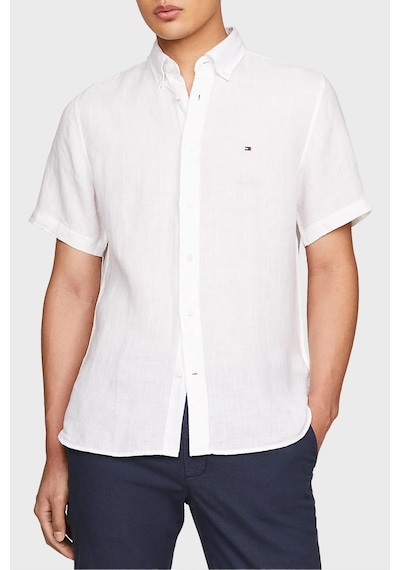 Tommy Hilfiger Erkek Gömlek Mw0mw35207 Ycf Beyaz