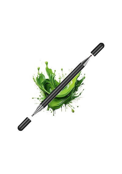 Honor Pad X7 8.7 İle Uyumlu Çift Uçlu Hassas Dokunmatik Stylus Kalem Gecikmesiz Çoklu Uyum Siyah
