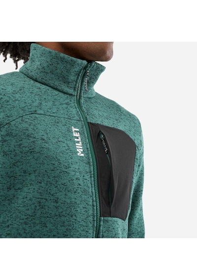 Millet Cham Knı Jkt Erkek Polar Ceket Tam Fermuar Mıv10618 N4238 Yeşil