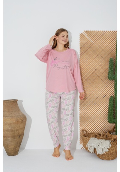 Estiva 24077 Kadın Uzun Kollu Pijama Takımı 001