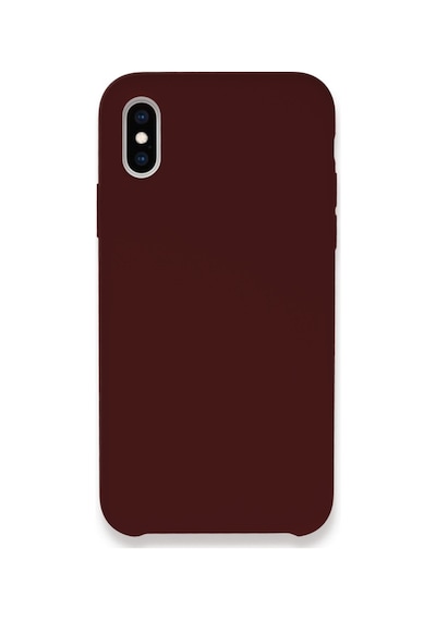 Apple iPhone Uyumlu Xs Max Kılıf Lansman Legant Silikon - Bordo Bz8683140296537