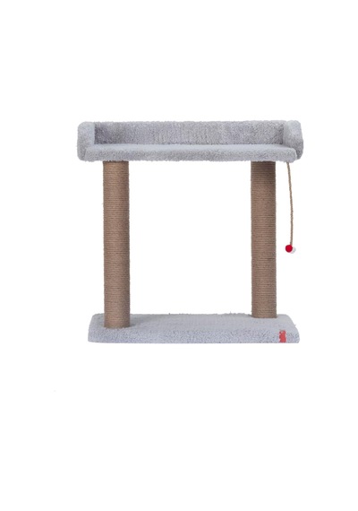 Platform Oturaklı Melody Model Kedi Tırmalaması Gri