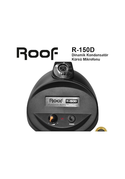 Roof R-150d Dinamik Kondansatör Kürsü Mikrofonu