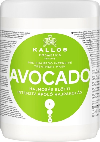 Kallos Cosmetics Avocado Şampuan Öncesi Saç Bakım Maskesi 1 L