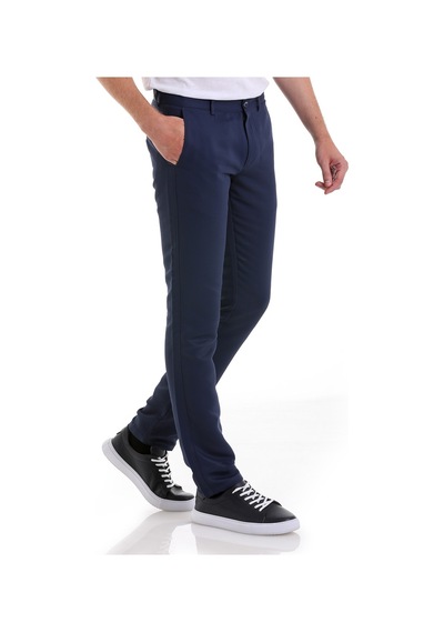 Hatemoğlu A. Lacivert D. Slim Fit Desenli Yandan Cep Kanvas Pantolon Lacivert Hatemoğlu A. Lacivert D. Slim Fit Desenli Yandan Cep Kanvas Pantolon Lacivert