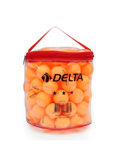 Delta Çantalı 100 Adet Turuncu Masa Tenisi Topu (Pinpon Topu)