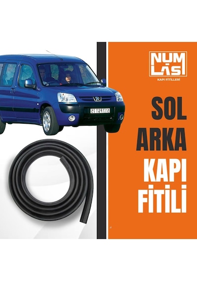 Peugeot Partner 1996-2008 Sol Arka Kapı Fitili-a Kalite-numlas-nm4547