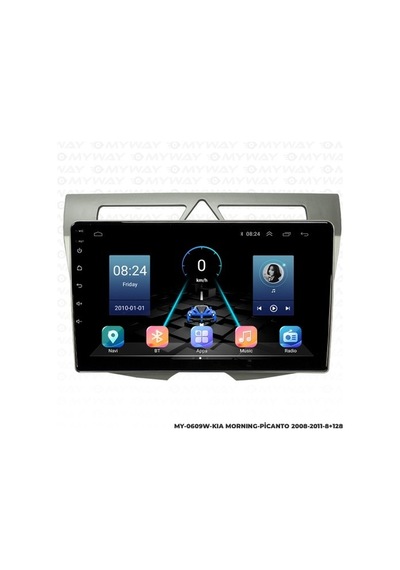 Myway Kia Morning Android Multimedya Carplay Navigasyon Ekran - 8gb Ram+128 Gb Hdd - Myway Myway Kia Morning Android Multimedya Carplay Navigasyon Ekran - 8gb Ram+128 Gb Hdd - Myway