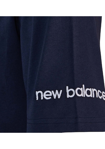 New Balance Lifestyle Erkek T-shirt Mnt1644-avı Lacivert