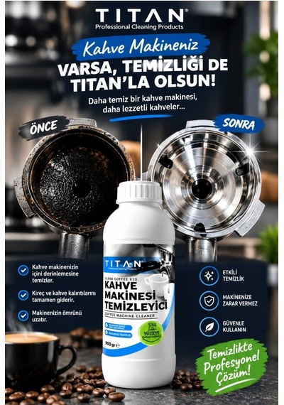 Tıtan Clean Coffee K10 900 G Kahve Makinesi Temizleyici - 939033061