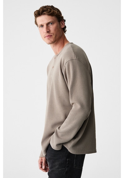 Grımelange Renew Erkek Organik Pamuklu Bisiklet Yaka Yarım Patlı Düğmeli Regular Vizon Sweatshirt Vizon Grımelange Renew Erkek Organik Pamuklu Bisiklet Yaka Yarım Patlı Düğmeli Regular Vizon Sweatshirt Vizon