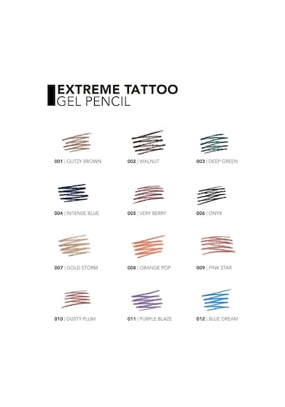 Flormar Mat Kalıcı Göz Kalemi Yeşil - Extreme Tattoo Gel Pencil - 003 Deep Green - 8682536028851 Genel