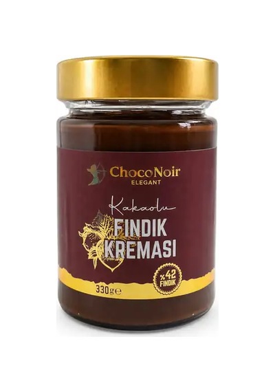 Choconoir Elegant Kakaolu Fındık Kreması %42 Fındık 330 G