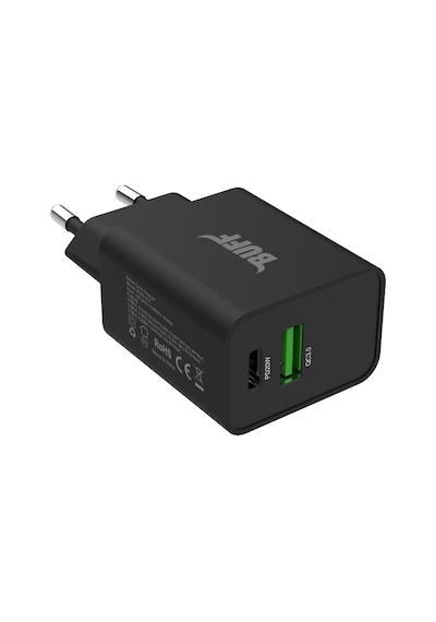 Buff Bl60-1uc 20w Hızlı Şarj Cihazı Siyah