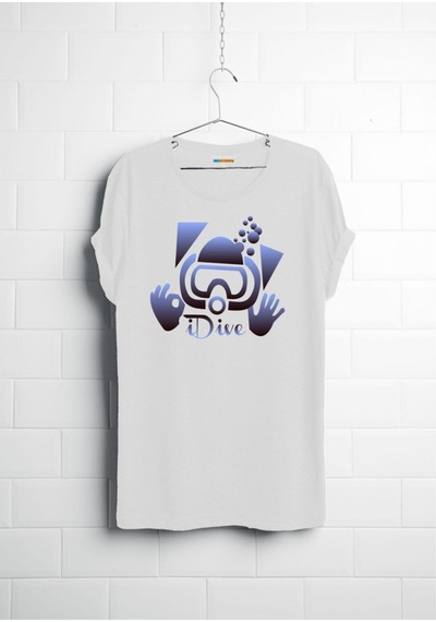 Noıssey Sarı Etiket Milo Bryo Dalış Temalı Baskılı T-shirt - W Sc202022w Beyaz