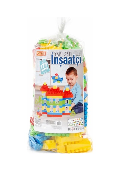 Polesie 95138 / Yapı Seti İnşaatçı 177 Parça Pakette